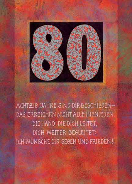 Beuroner Limerick zum 80. Geburtstag