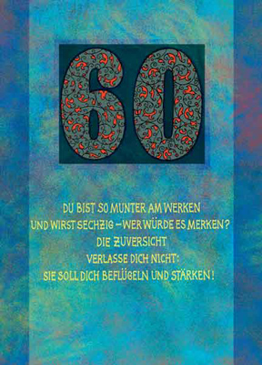 Beuroner Limerick zum 60. Geburtstag