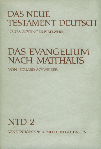 Das Evangelium nach Matthäus