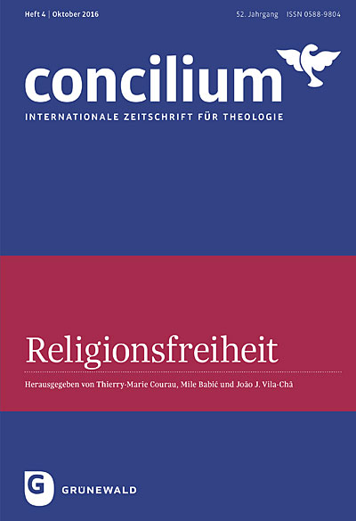 Concilium – 52. Jahrgang (2016), Heft 4