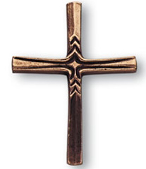Bronzekreuz mit Ornament