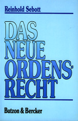 Das neue Ordensrecht