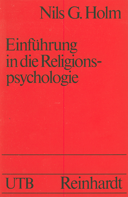 Einführung in die Religionspsychologie