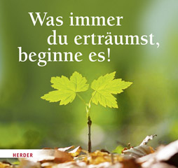 Was immer du erträumst, beginne es!