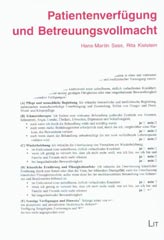 Patientenverfügung und Betreuungsvollmacht