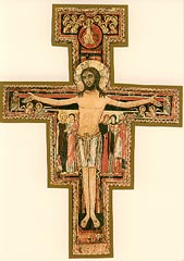 Das Kreuzbild von San Damiano – kl. Poster