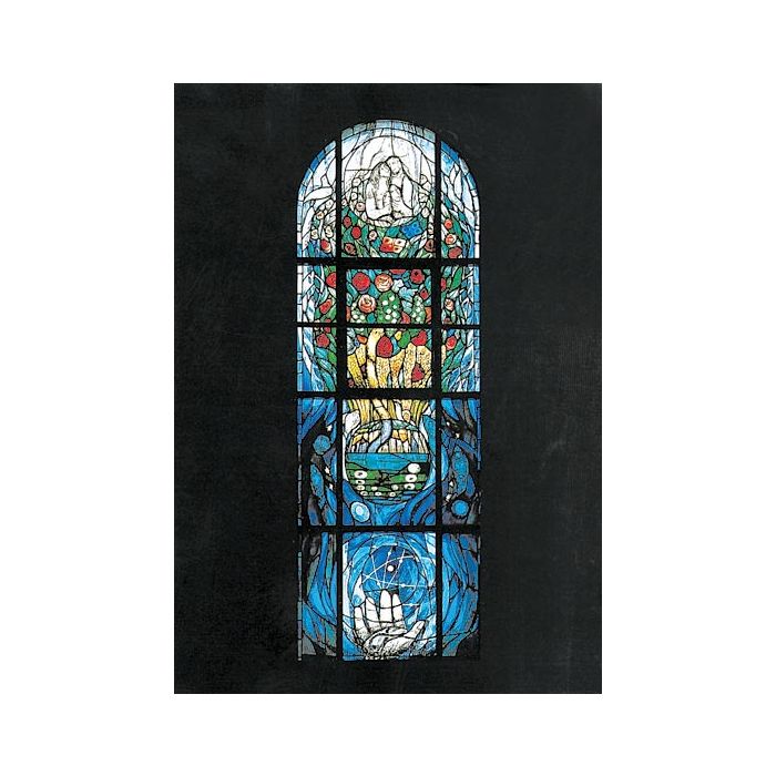 Schöpfung (Glasfenster) – Kunstpostkarte