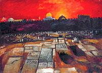 Jerusalem – Kunstpostkarte