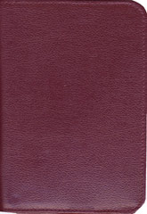 Gotteslob-Lederhülle »Smart« – weinrot