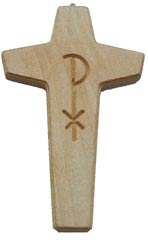 Kreuz-Anhänger  – mit Chi-Rho-Zeichen