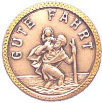 Autoplakette Christopherus