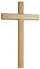 Balkenkreuz Buche / Ahorn 25 cm