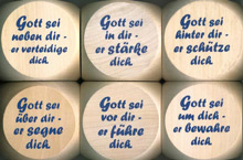 Gebetswürfel Irische Segensworte