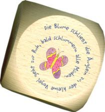Gebetswürfel Abendgebete bunt „Clown“
