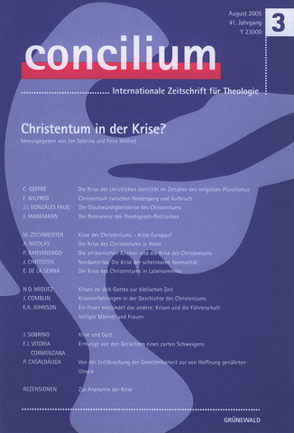 Concilium – 41. Jahrgang (3 / 2005)