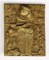 Bronzepatronal Thomas von Aquin –  klein