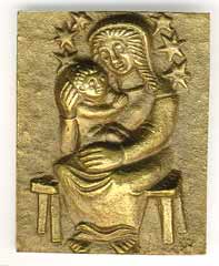 Bronzepatronal Maria – klein