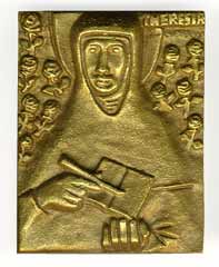 Bronzepatronal Therese von Lisieux – klein