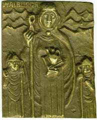 Bronzepatronal Walburga – klein