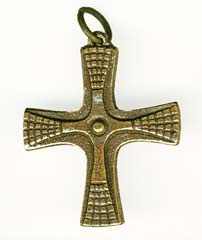 Kreuz-Anhänger Bronze