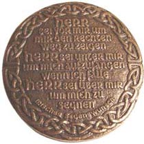 Bronze-Relief „Irischer Segenswunsch“
