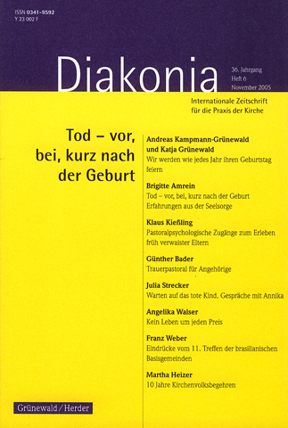 Diakonia – 36. Jahrgang (6 / 2005)