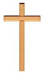 Balkenkreuz Ahorn / Buche 25 cm