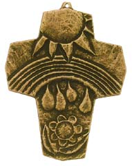 Bronzekreuz „Schöpfung“