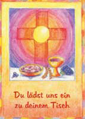 Du lädst uns ein zu deinem Tisch
