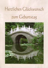 Herzlichen Glückwunsch zum Geburtstag – Brücke