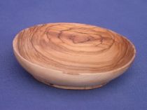 Olivenholzschale aus Betlehem – rund