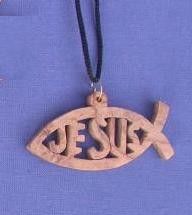 Anhänger „Jesus“-Fisch – aus Betlehem