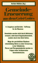Gemeinde-Erneuerung aus dem Geist Gottes