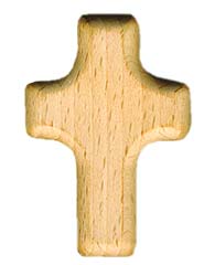kleines Handschmeichler-Holzkreuz
