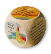 Gebetswürfel „Vater unser“ bunt