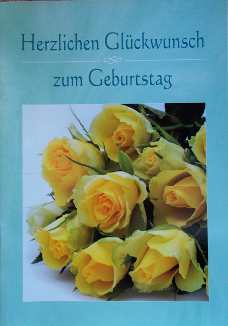 Herzlichen Glückwunsch zum Geburtstag