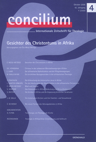Concilium – 42. Jahrgang (4 / 2006)