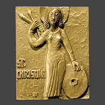 Bronzepatronal Christina – klein