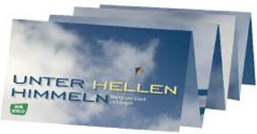Unter hellen Himmeln – Leporello