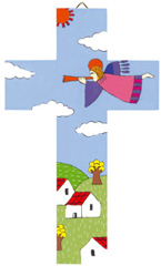 Kinderkreuz aus El Salvador – „Fliegender Engel“