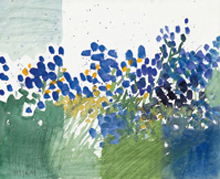 Briefkarte „Blütenspiel“