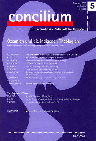 Concilium – 46. Jahrgang (5 / 2010)