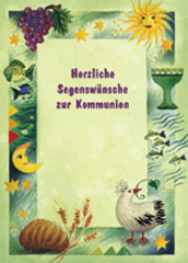 Herzliche Segenswünsche zur Kommunion