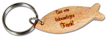 Schlüsselanhänger Fisch