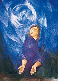 Maria. Uracher Altar – Kunstpostkarte