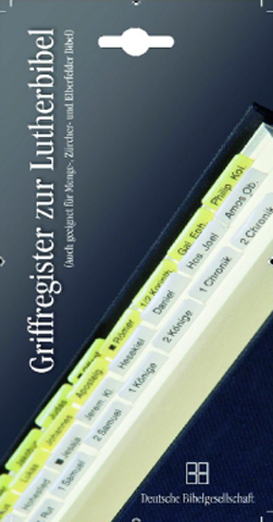 Griffregister für die Lutherbibel