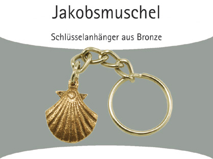 Schlüsselanhänger Jakobsmuschel