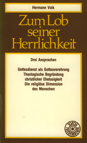 Zum Lob seiner Herrlichkeit