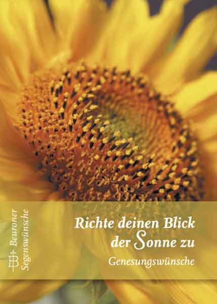 Richte deinen Blick der Sonne zu
