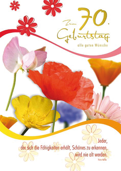 Geburtstagsjubiläum 70
